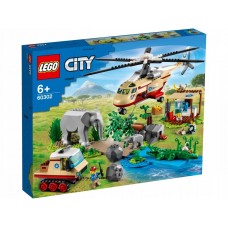  LEGO® City Laukinės gamtos gelbėtojų operacija 60302